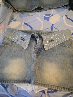 Pretty diamond summer miu skirt